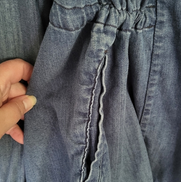 Silence + Noise Kirra Swing Chambray Trench Coat - Picture 2 of 9